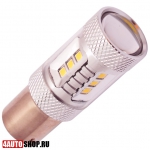   Светодиодная автолампа P21/5W 12 LED SMD2323 + линза 2 CREE (2шт.)