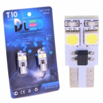   Светодиодная автолампа W5W - 2 SMD 5050 односторонняя (2шт.)