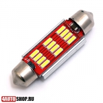  DLED Светодиодная автолампа C5W FEST 39 мм - 12 SMD 4014 (2шт.)